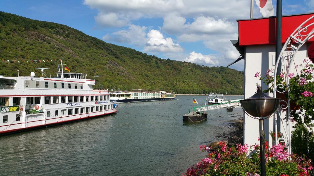 Penthouse Im Historischen Fachwerkhaus Mit Grosser Dachterrasse An Zentralster Lage Boppard Extérieur photo