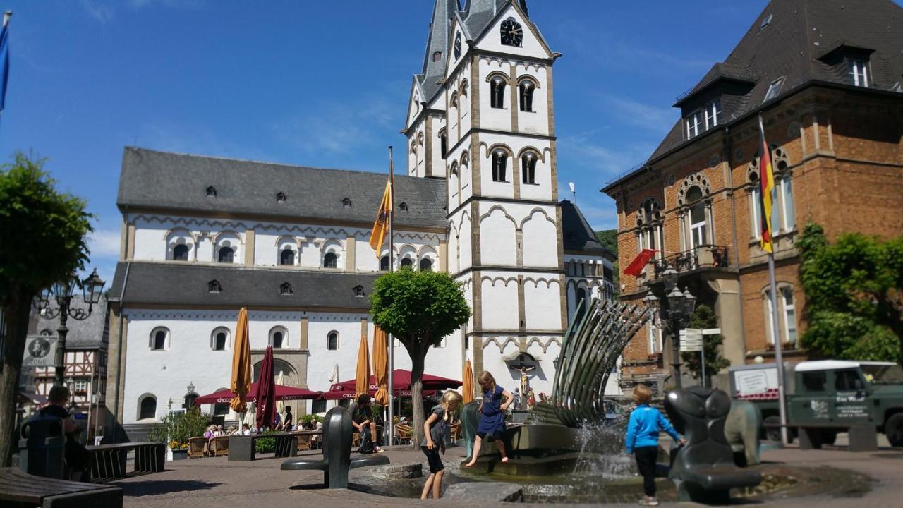 Penthouse Im Historischen Fachwerkhaus Mit Grosser Dachterrasse An Zentralster Lage Boppard Extérieur photo