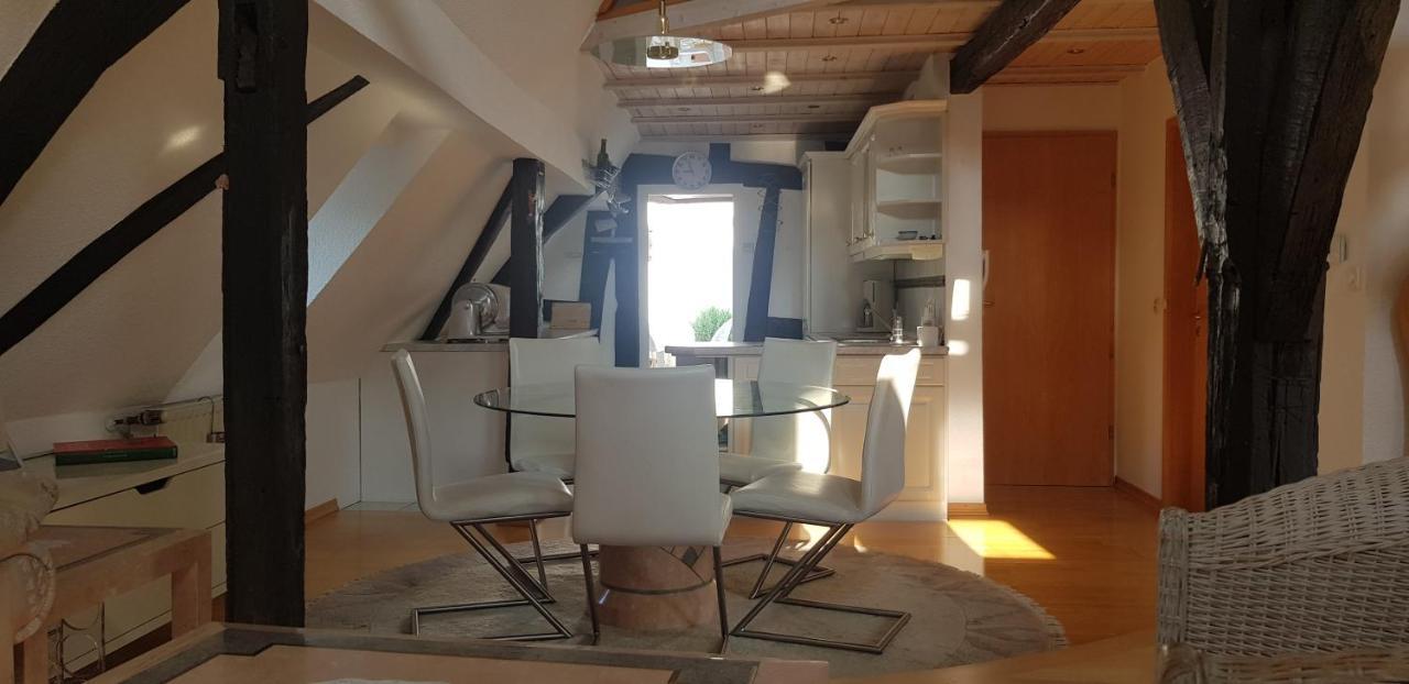 Penthouse Im Historischen Fachwerkhaus Mit Grosser Dachterrasse An Zentralster Lage Boppard Extérieur photo