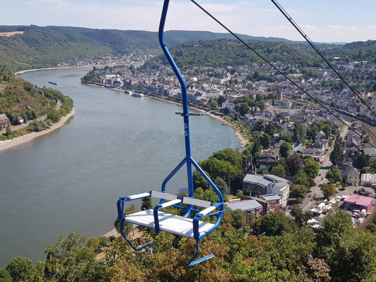 Penthouse Im Historischen Fachwerkhaus Mit Grosser Dachterrasse An Zentralster Lage Boppard Extérieur photo