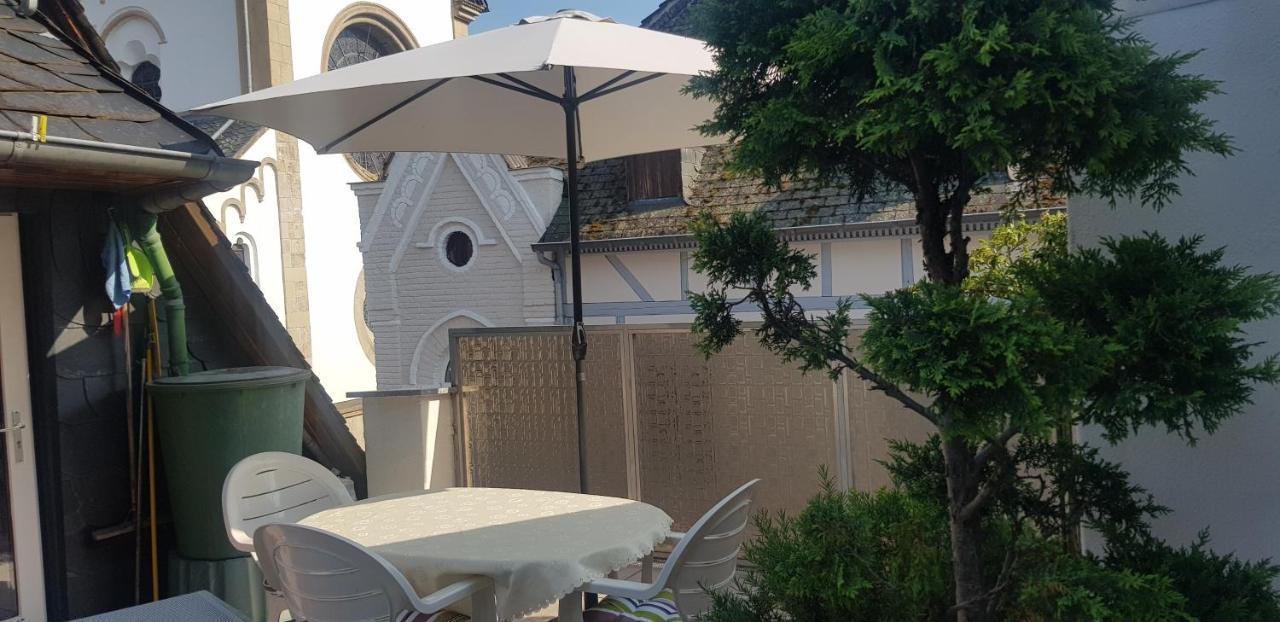 Penthouse Im Historischen Fachwerkhaus Mit Grosser Dachterrasse An Zentralster Lage Boppard Extérieur photo